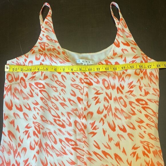 CAbi Flirty Camo Watercolor Animal Print Adjustable Spaghetti Strap Size Small - Picture 7 of 7